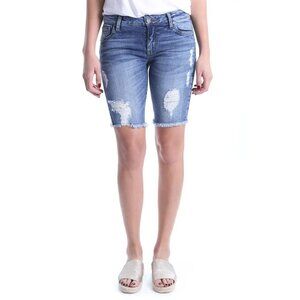 NWT KUT from the Kloth Sophie Bermuda Jean Shorts 00 XS